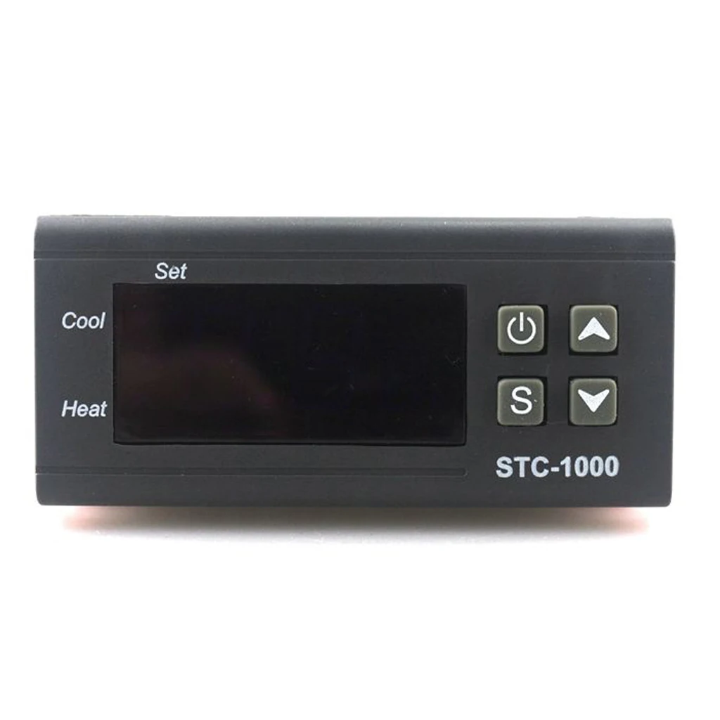 All-Purpose Digital Temperature Controller Fahrenheit &ampCentigrade Thermostat w Sensor 2 Relays | Автомобили и мотоциклы
