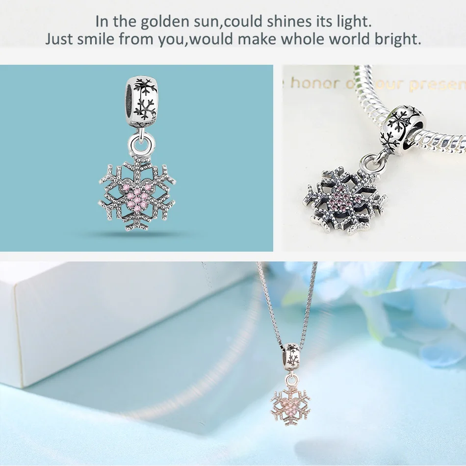 Подлинный eleshe 925 пробы Серебряный Шарм бусины подходят к оригиналу Pandora талисманы браслет ожерелье кулон DIY Изготовление ювелирных изделий