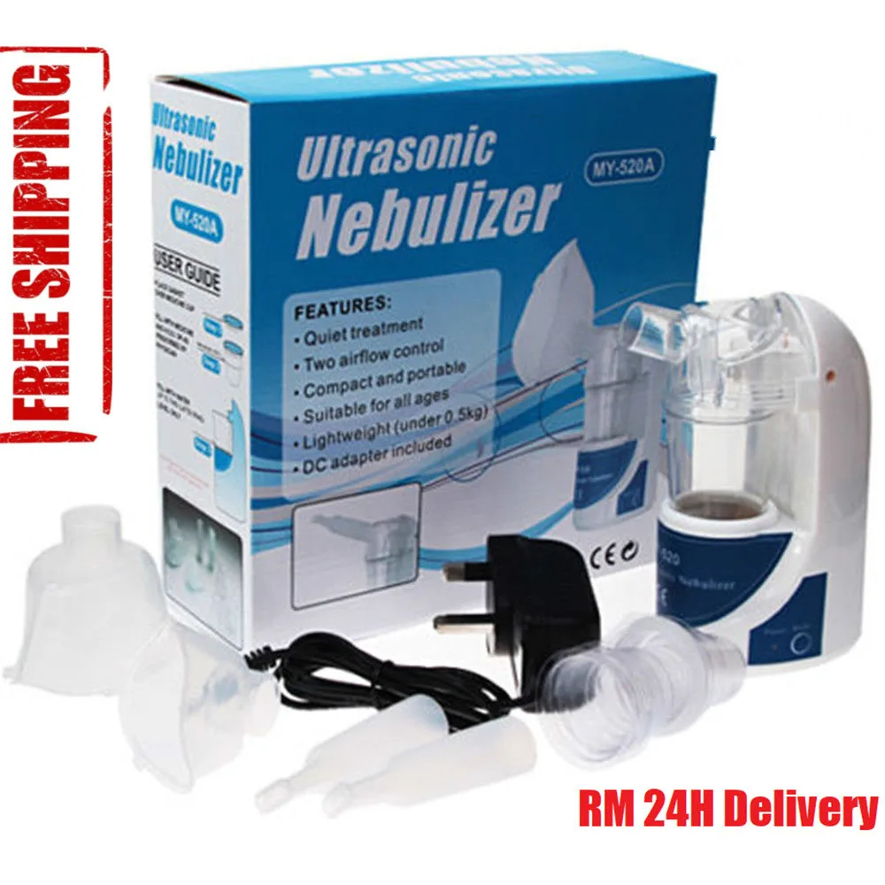 

Mini Portable Ultrasonic Sprayer Humidifier Nebulizer Handheld Inhaler for Kids Adult Atomizer Nebulizador Equipment Asthma