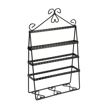 

Earrings Ear Studs Necklace Jewelry Display Rack Metal Stand Organizer Metal Stand Holder Display Shelf Jewelry
