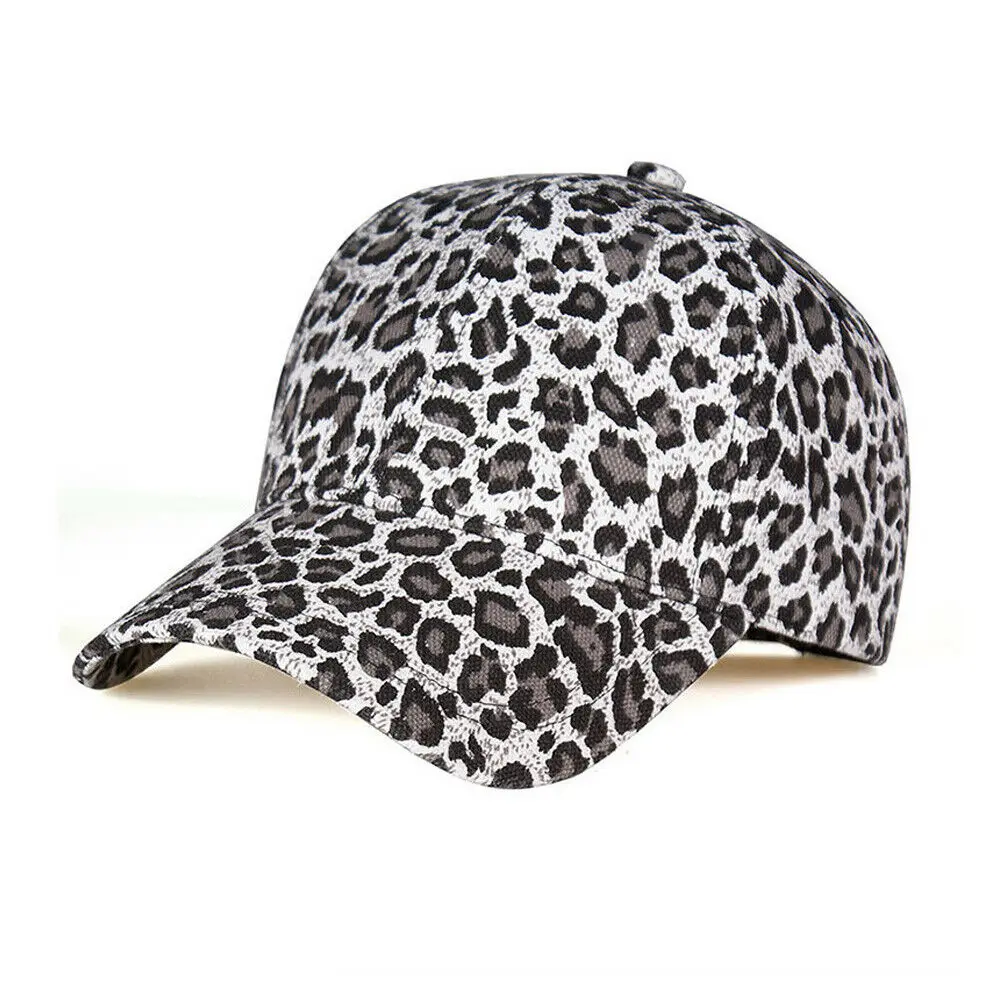 Мужские и женские кепки Snapback, вечерние, танцевальные, уличные, рок бейсболки, Ретро стиль, Леопардовый принт, новинка - Цвет: 2
