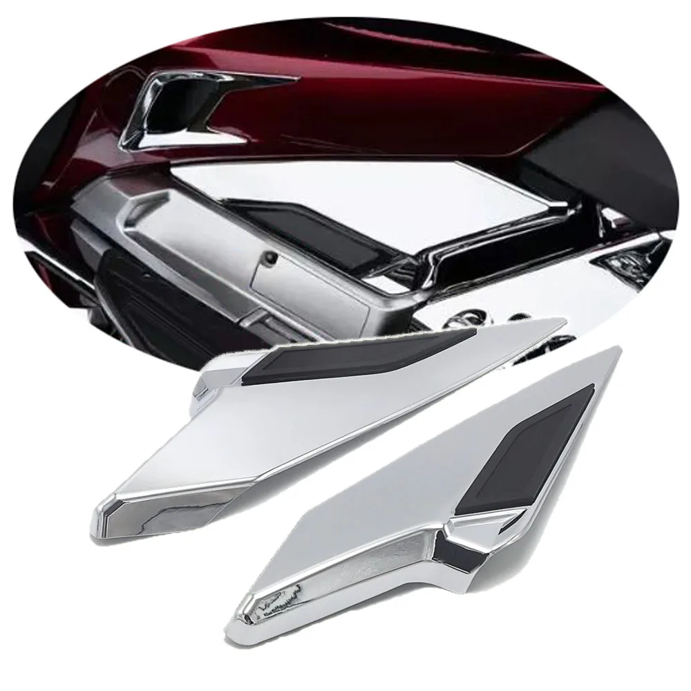 

For Honda Goldwing 1800 F6B GL1800 2018-2021 2020 Chrome Accessories Motorcycle Passenger Side Fairing Covers Decorative Trims