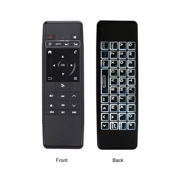 

Newest 2-in-1 Remote Control HCY-63A 2.4 GHz Wireless Air Mouse 6-Axis IR Learning Keyboard Rechargable for Android TV BOX PC