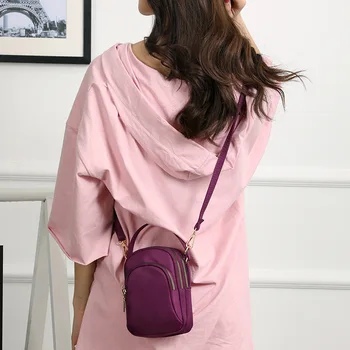 

2020 new single shoulder messenger handbags purse mobile phone bag women womens wallets and purses