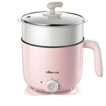 

Little Bear Dormitory Student Small Pot Multi-function Household Hot Pot Cooking Noodle Bedroom with Low Power