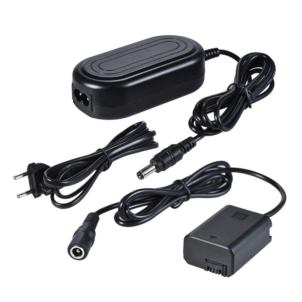 Andoer Dummy Battery Adapter Camera Charger AC-PW20 AC Power Supply NP-FW50 for Sony A7 Series A6300 A5000 A5100 Nex-5 Nxx-7 | Электроника