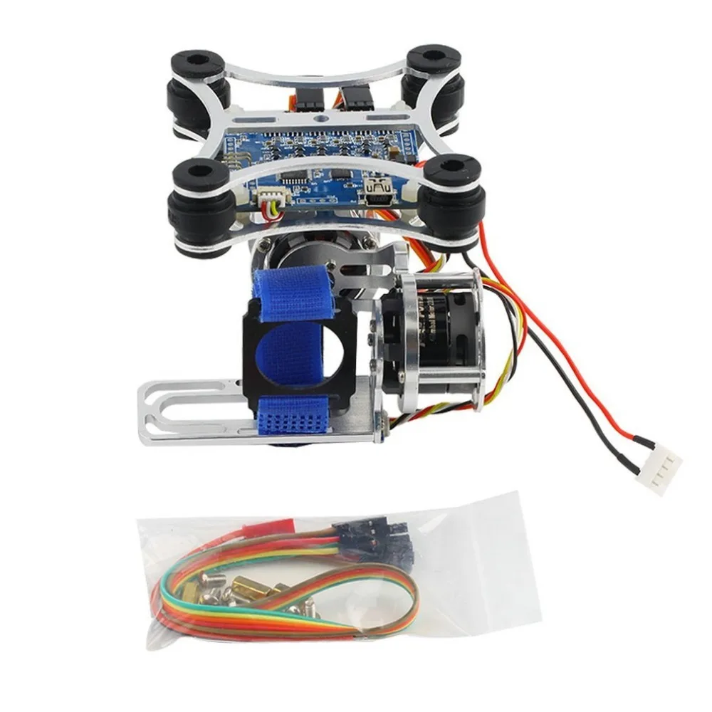 

Super Light CNC Aluminum Alloy Brushless Motor Direct Drive Camera Gimbal with BGC Controller Ready To Fly for DJI Phantom