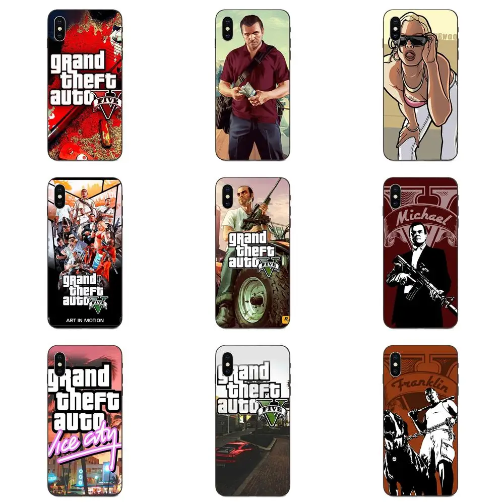 

Gta San Andreas Gta Grand Theft Auto 5 V Soft Cases Cover For Huawei Honor 5A 6A 6C 7A 7C 7X 8 8A 8C 8X 9 9X 10 10i 20 Lite Pro