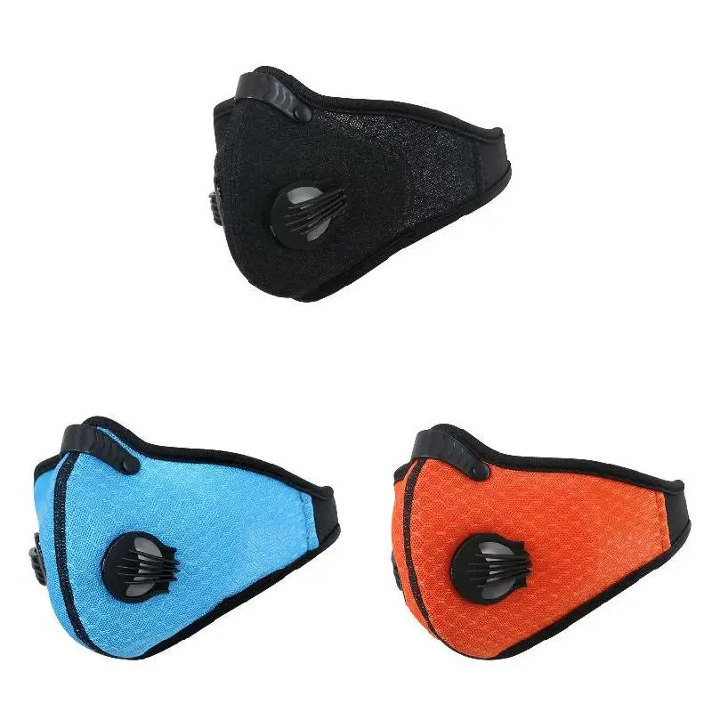 Activated Carbon Dustproof Mask Filtration Exhaust Gas Anti Pollen Allergy,Outdoor Dust Mask Filter Bike Outdoor Running mask