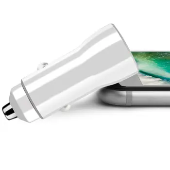 

6A USB QC3.0 + 3.1A Multi-function Fast Car Charger for Xiaomi Huawei Dual Port Charger Fast for iPhone Samsung High Quality