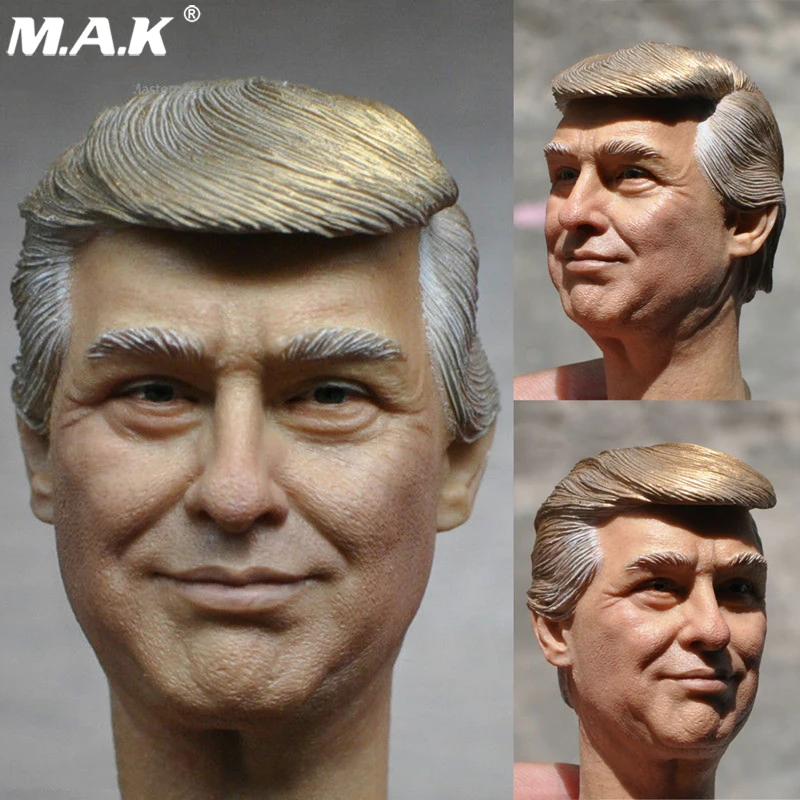 В наличии масштаб 1/6 азиатская Мужская голова лепка KUMIK 16 67 американский