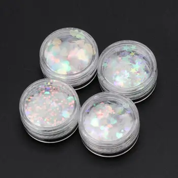 

Heart Star Shape Bright Flake Sequins DIY Resin Fillings Jewelry Making