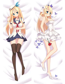 

Warship Girls pillow Covers Saratoga Tirpitz sexy girls pillow case anime Rodney VV Bedding Hugging Body pillowcase gifts