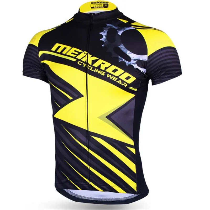 H087Figh Black green Велосипедная одежда Ropa Ciclismo, дышащие спортивные топы, джемперы для езды на горном велосипеде, летние быстросохнущие велосипедные Джерси, трикотажные мужские молнии - Цвет: H087Figh Black green