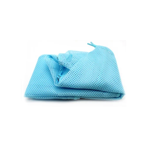 Сетчатая кошачья купальная сумка для принадлежностей для ухода за телом кошки уход за шерстью моющие сумки Обрезка ногтей Когтеточка удерживающая от укусов устойчивая сумка товары для домашних животных - Цвет: Небесно-голубой