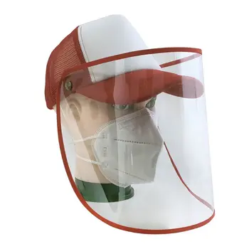 

Multi-function Protective Cap Eye Protection Anti-fog Windproof Hat Anti-saliva Face Cover Cap Baseball Hat
