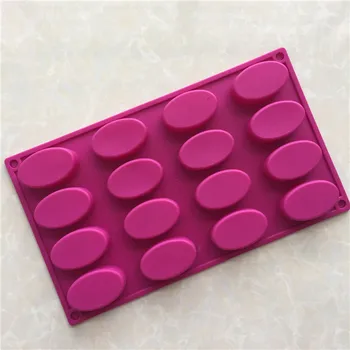 

Currently Available Wholesale 16 Even Ellipse Silicone Cake Mold Chocolate Mold XG712