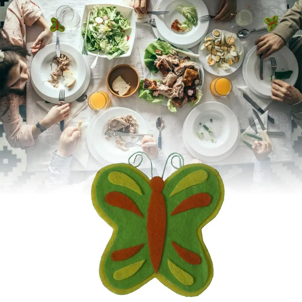 

Knife Spoon Fork Bag Easter Butterfly Cutlery Bag Case For Kitchen Tableware Easter Table Decoration Butterfly Cutlery Bag