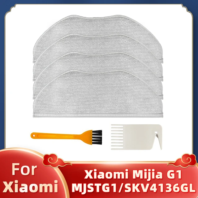 Replacement For Xiaomi Mijia Mi Robot Vacuum-Mop Essential G1 MJSTG1 Skv4136gl Spare Parts Main Side Brush Hepa Filter Mop Rag Set G