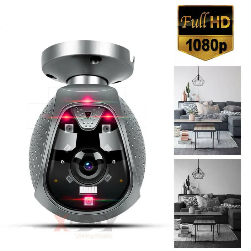 

HD 1080P WIFI IP Camera Wireless Indoor Outdoor CCTV HD PTZ Smart Home Security IR Night Vision Surveillance Camera