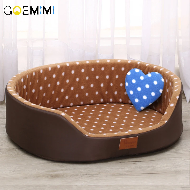 Canapé lit niche chien | Chien, chien, chien, chat, chien, chaud, motif points, qualité supérieure, tapis de lit, cama para cachorro pour chats | AliExpress