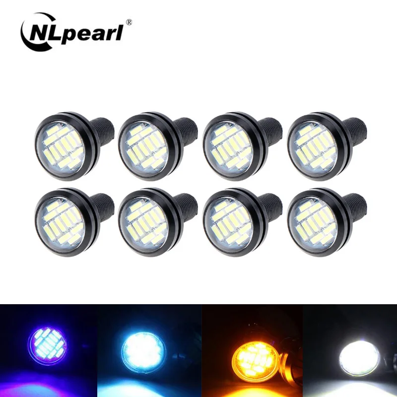 NLpearl 10x набор для сборки автомобилей 12V Автомобильные фары дневного света