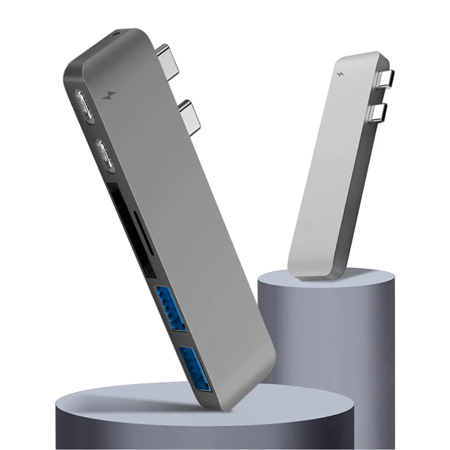 Type C концентратор для чтения карт USB C концентратор 3,0 адаптер комбинированный с SD слот для 1" и 15" MacBook Pro /
