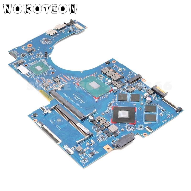 amazing  NOKOTION For HP Pavilion 17-AB 17-W series Laptop motherboard 915468-601 915468-001 DAG37DMBAD0 GTX
