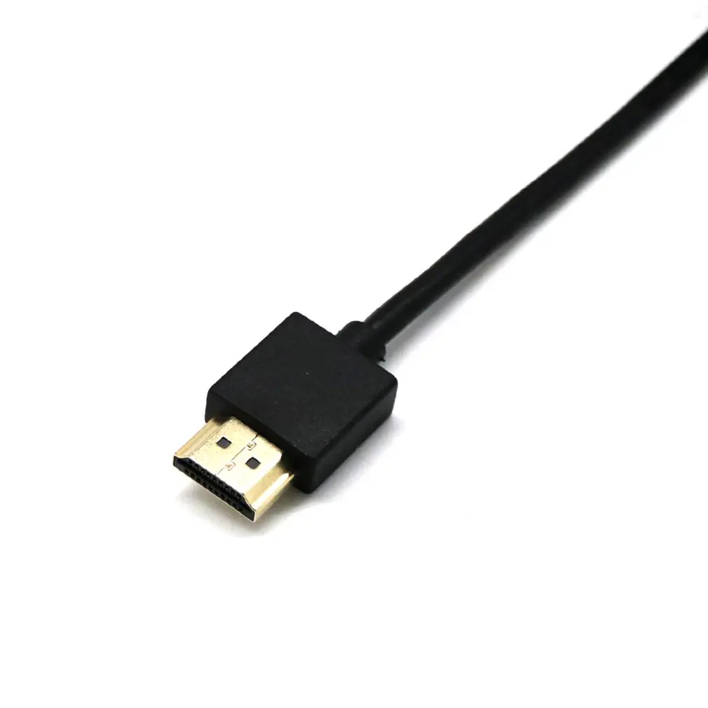 Черный Ультратонкий Тонкий HDMI кабель для BluRay DVD PS3 HD tv xbox LCD HD tv PC 1080P