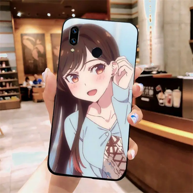 xiaomi leather case cover Rent Girlfriend Chizuru Mizuhara anime Phone Case For Xiaomi Redmi 7 8 9t a3 9se k20 mi8 max3 lite 9 note 9s 10 pro xiaomi leather case chain