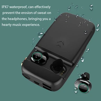 

G09 5000mAh Charging Case Wireless Bluetooth V5.0 TWS Earphones Stereo Waterproof Noise Reduction Earphone Fit for MI Xiaomi