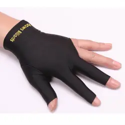 Бильярд Снукер три-палец перчатки левая рука открыть три пальца перчатки бильярд Фитнес аксессуары