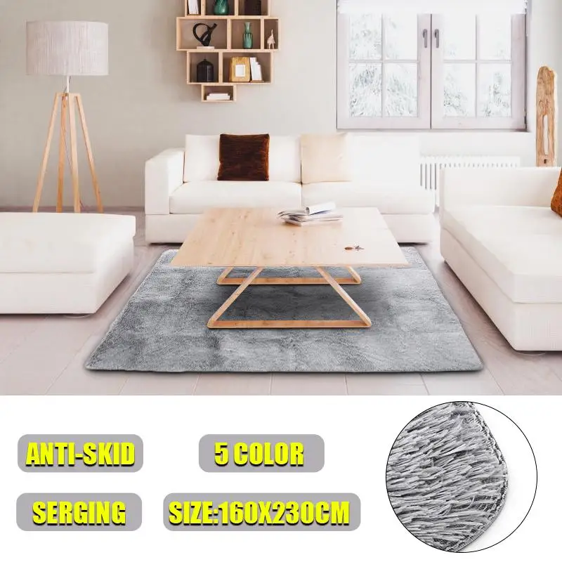

Carpet For Living Room Home Warm Plush Floor Fluffy Mats Kids Room Silky Rugs Faux Fur Area Rug Bathroom Non-slip Mats Yoga Mat