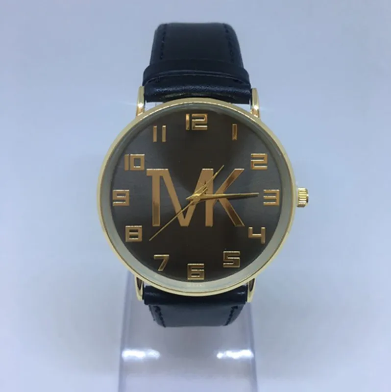 

2019 New Fashion Casual Leather Quartz Watches Women Men Watch Chasy Zhenskiye Hot Sale Bear Ladies Watches 