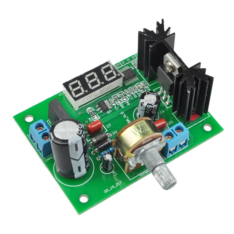 Топ LM317 регулируемый регулятор напряжения понижающий модуль питания с