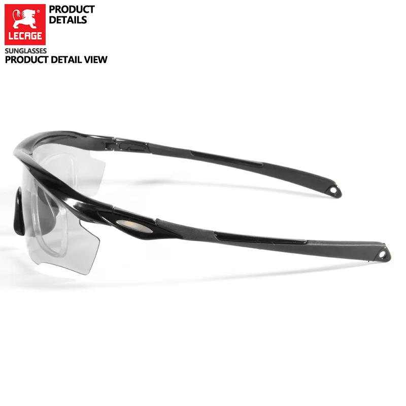 LECAGE велосипедные очки oculos ciclismo солнцезащитные очки для мужчин и женщин анти-УФ уличные велосипедные очки Защита 1 рамка с 3 линзами