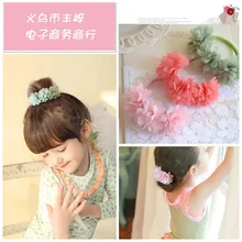 Детский головной убор в Корейском стиле; заколки в полоску в форме хризантемы; аксессуары для волос для девочек; стиль; поставка