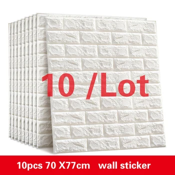 

70X77cm 3D Wall Stickers bed Room Tile Flool unicorn Furniture kids sticker covering Wallpaper Window Background Tile baby