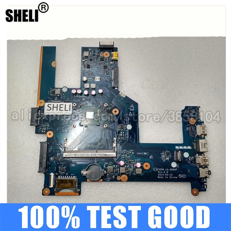 

SHELI For HP 15-R132WM 15-R Motherboard with N3540 2.16GHz cpu LA-A994P 788287-501 788287-001