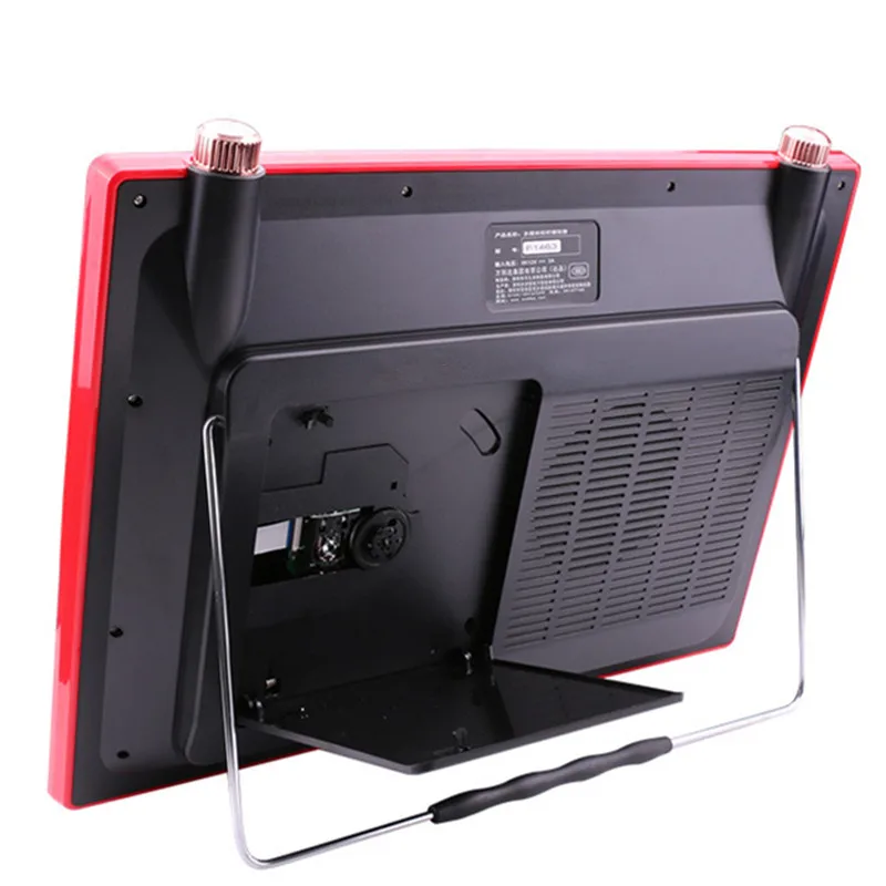 25 inch Portable dvd player cd player DVD Disc player speaker HD 1920x1080P video game machine old man FM radio mobile audio Music singing TV
