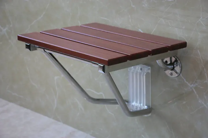 K-star Folding Bath Shower Seat Wall Mounted Relaxation Shower Chair Solid Wood Shower Folding Seat K-star Folding Bath Shower Seat Wall Mounted Relaxation Shower Chair Solid Wood Shower Folding Seat