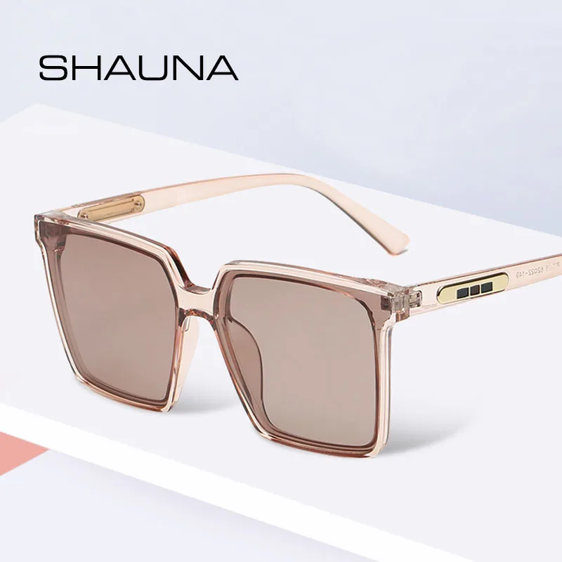 

SHAUNA Retro Polarized Oversize Square Sunglasses