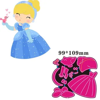 

Metal Cutting Die girl DIY Scrapbooking Paper Cards Decorative Craft Embossing