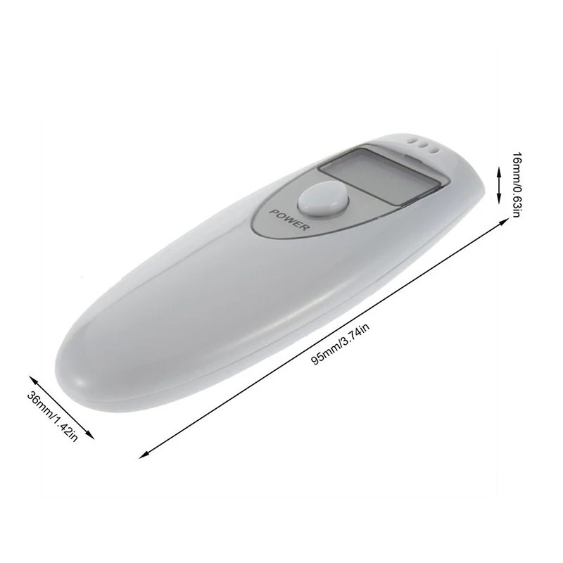 Professional Digital Alcohol Tester Handheld Alcohol Meter with LCD Display