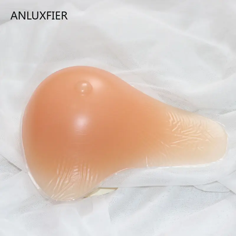H9739 Artificial Boobs Bra After Breast Cancer Surgery Special Silicone Breast Surgical Resection Lengthened Shaped Prosthesis