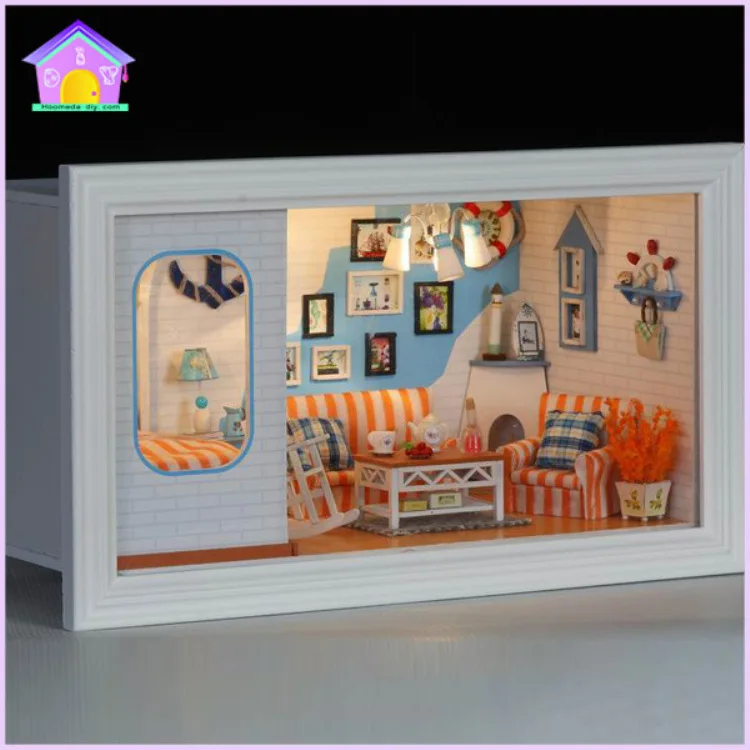 Hoomeda-diy DIY хижина длинный праздник креативная модель игрушки подарок на день рождения Рождество поставка товаров