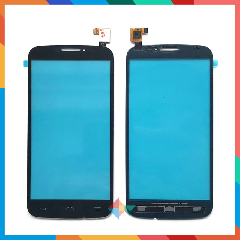 10 шт./лот высокое качество 5," для Alcatel One Touch Pop C7 OT7040 7041 7040A сенсорный экран дигитайзер Передняя стеклянная линза сенсорная панель
