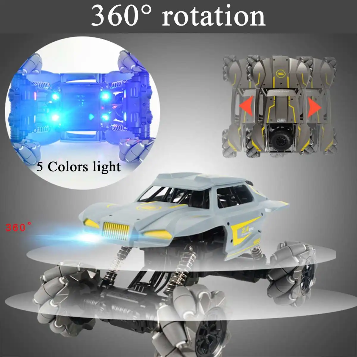 

Hot Remote Control Stunt Car Gesture Induction 360 rotation Twisting Off-Road Vehicle Light Drift Dancing Side Driving RC Toy Gi