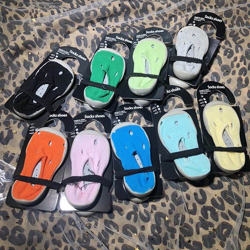 

2019 Summer New Style Children Porous wa zi xie Soft-Sole Breathable Baby Toddler Shoes Candy-Colored CHILDREN'S Shoes