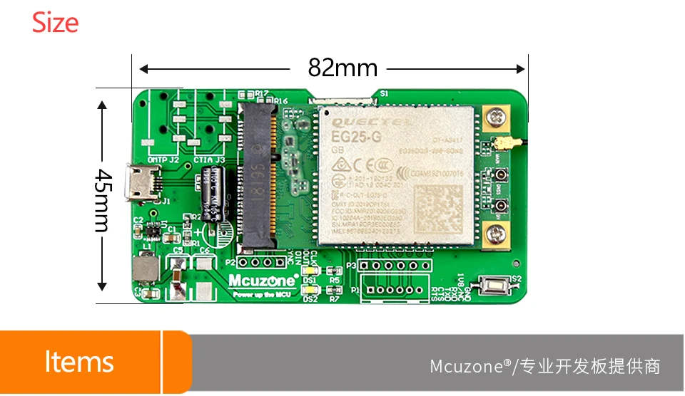 Quectel EG25-G глобальная полоса 4G LTE WCDMA GSM GPRS, для Raspberry Pi Rockchip ARM Android Linux Wince Windows Quectel EG25-G